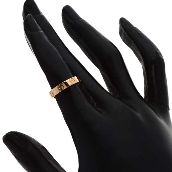 CARTIER 18k Gold Love Ring #46 - Picture 5 of 6